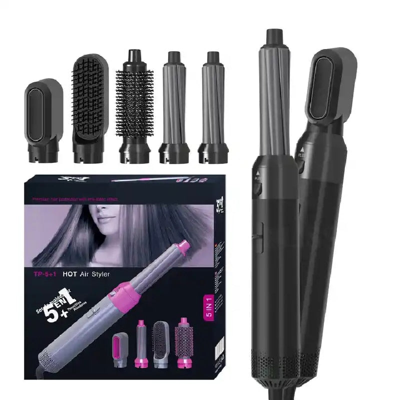 Perfect Style™ 5-in-1 haarstyler + GRATIS opbergdoos | Altijd uw haar in model!