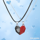 Lovely Neckless®-  2 Delig Magnetisch Hart Ketting