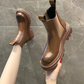 Rozie® Dames Enkellaars met Dikke Zool