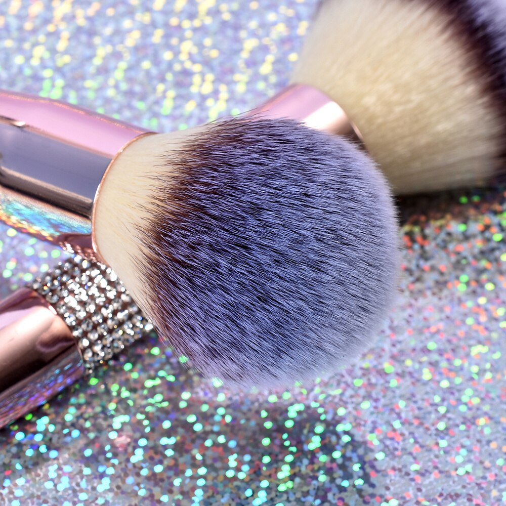 UNIEKE 10/14 delige Diamanten Make-up Kwasten set